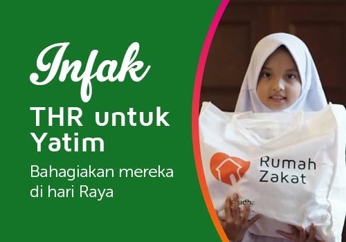 THR untuk yatim dan dhuafa