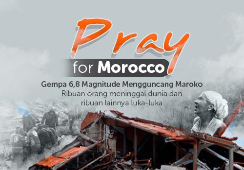 Infak Peduli Gempa Maroko