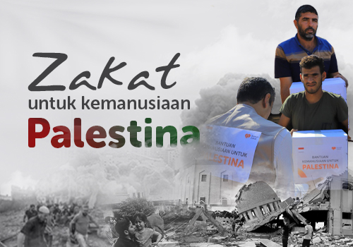 Zakat untuk kemanusiaan Palestina 